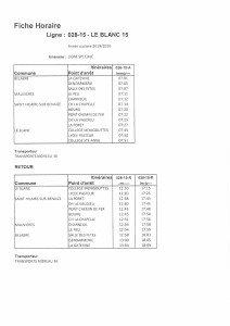 Ligne 028-15